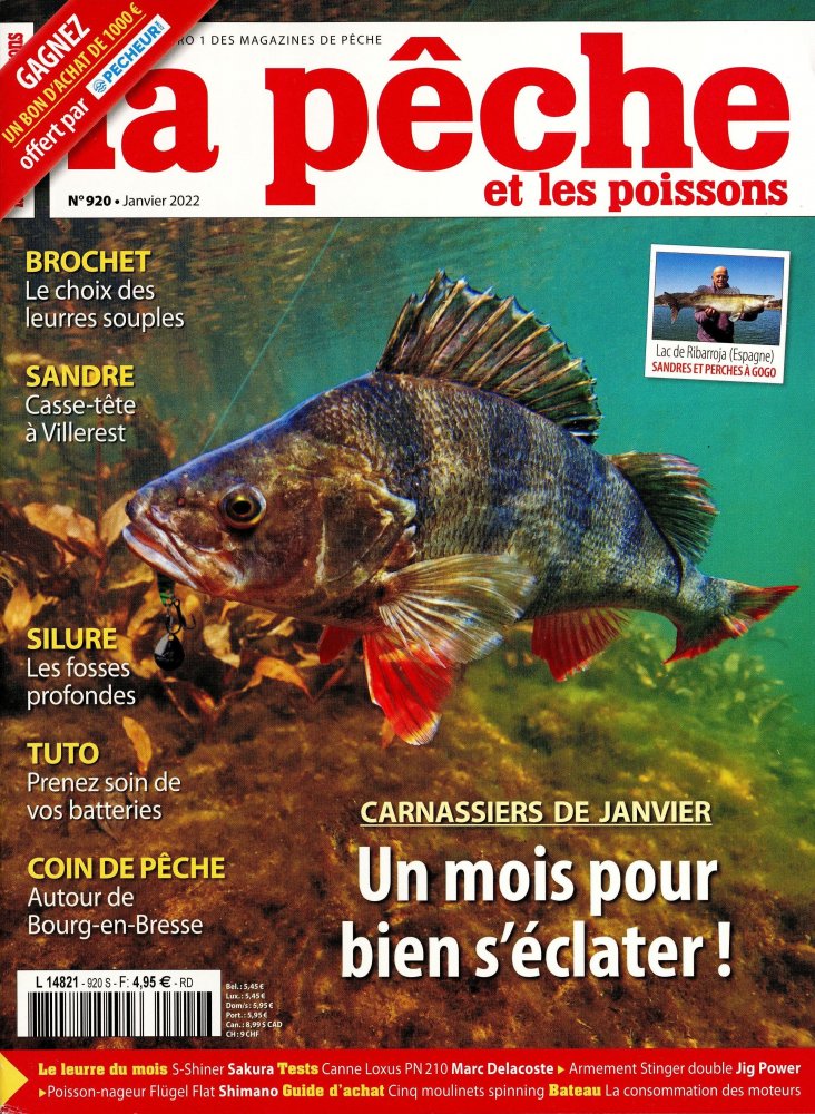 Numéro 920 magazine La Pêche et les Poissons