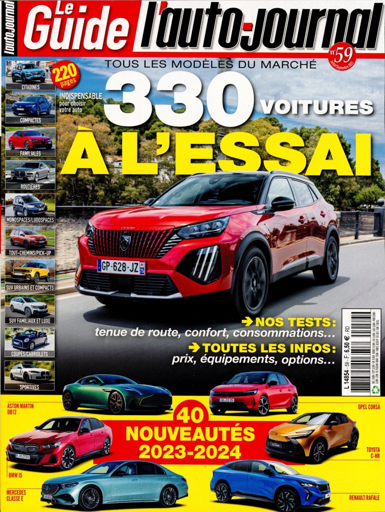 Numéro 59 magazine Le Guide de l'Auto-journal