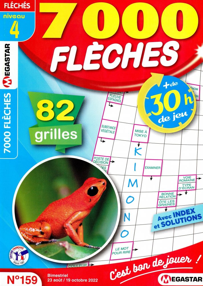 Numéro 159 magazine MG Fléchés 7000 Niv 4