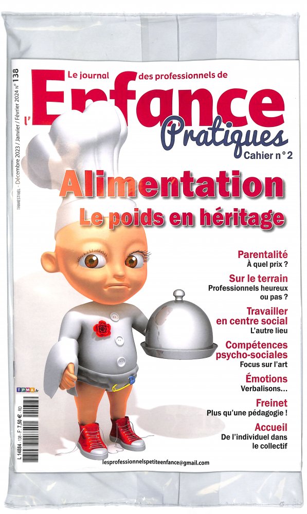 Numéro 138 magazine Le Journal des Professionnels de la Petite Enfance