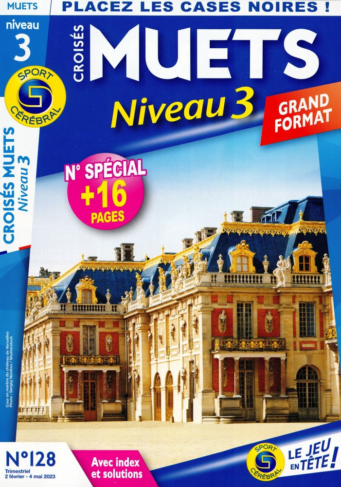 Numéro 128 magazine SC Croisés Muets Grand Format Niveau 3