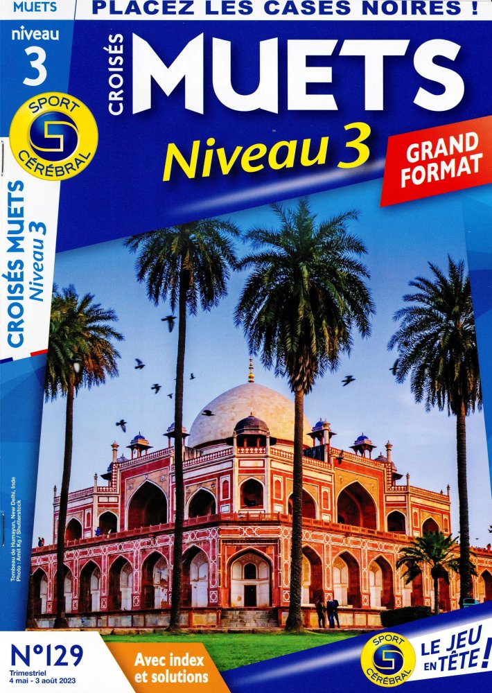 Numéro 129 magazine SC Croisés Muets Grand Format Niveau 3