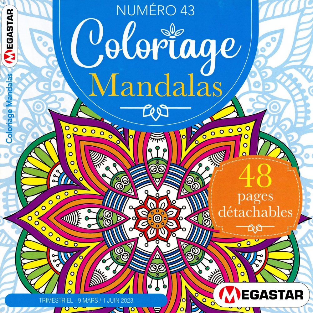 Numéro 43 magazine Coloriage Mandalas