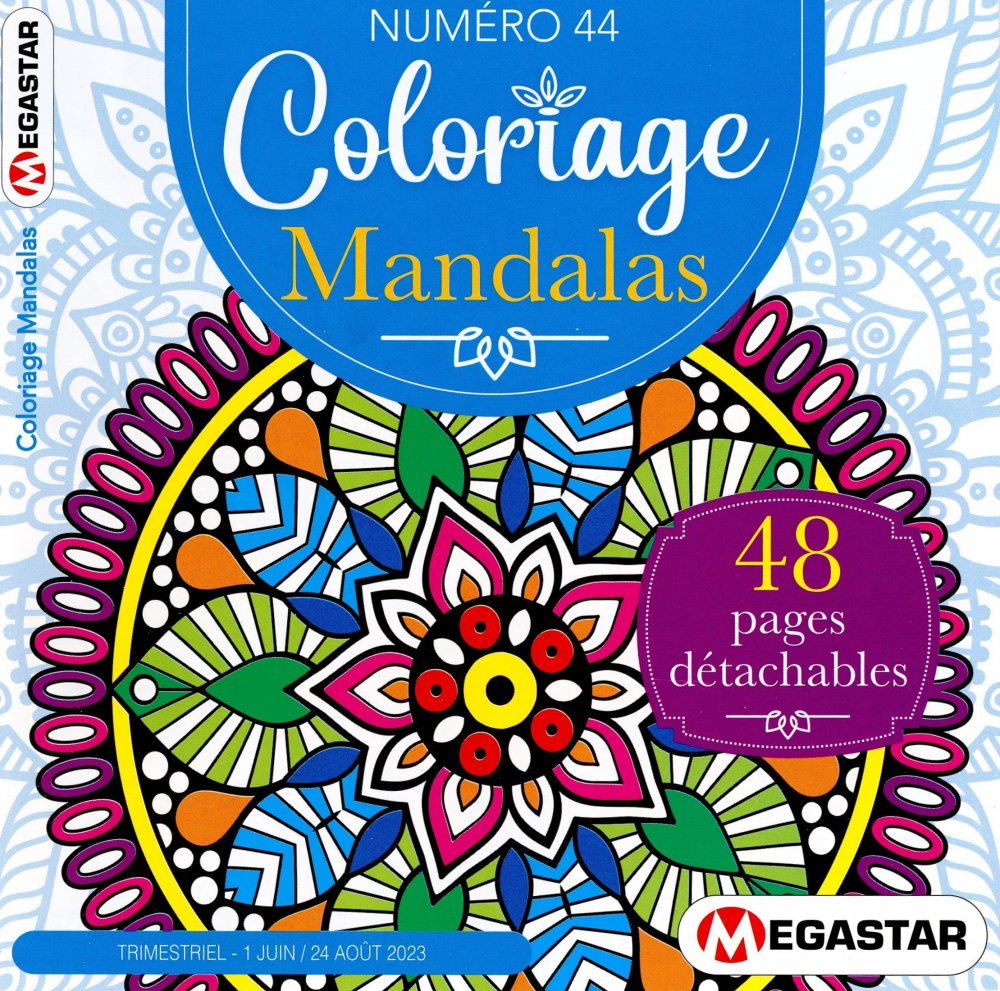 Numéro 44 magazine MG Coloriage Mandalas