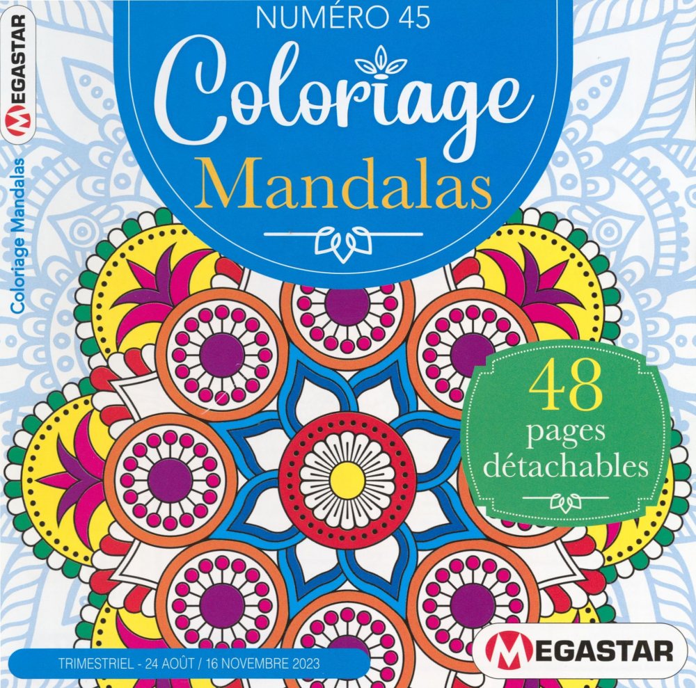 Numéro 45 magazine MG Coloriage Mandalas