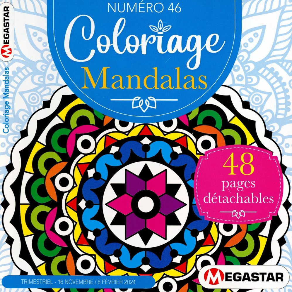 Numéro 46 magazine MG Coloriage Mandalas