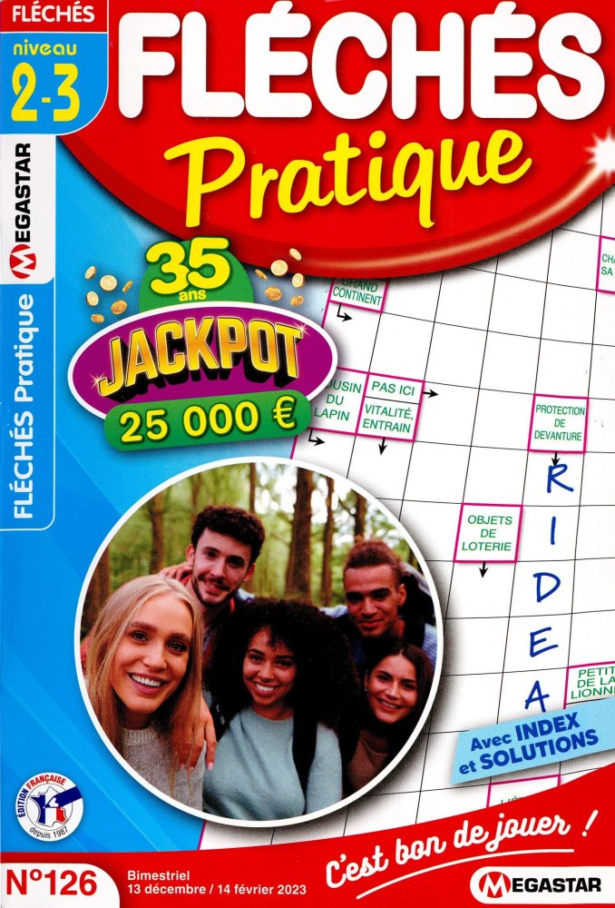 Numéro 126 magazine MG Fléchés Pratique niv 2-3