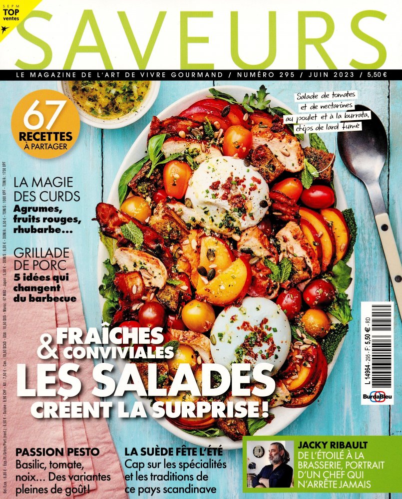 Numéro 295 magazine Saveurs