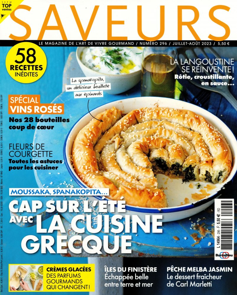Numéro 296 magazine Saveurs