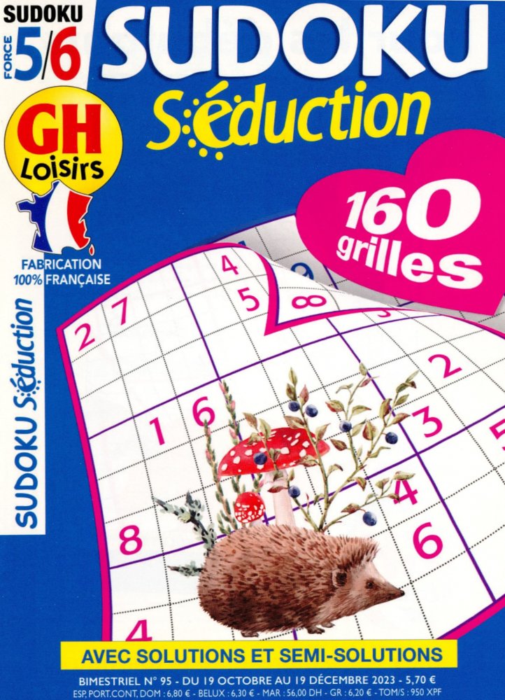 Numéro 95 magazine GH Sudoku Séduction 5/6