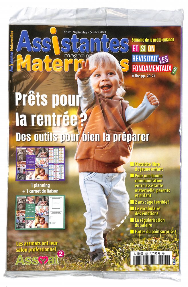 Numéro 197 magazine Assistantes Maternelles