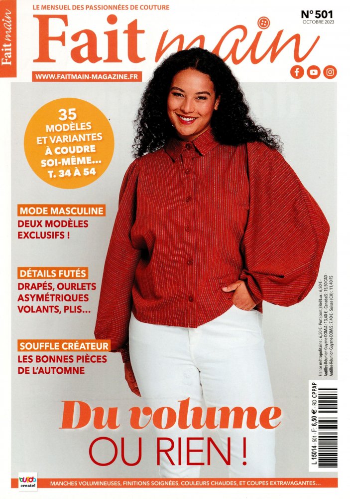 Numéro 501 magazine Fait Main