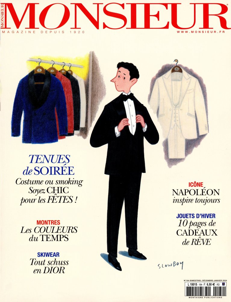 Numéro 164 magazine Monsieur Magazine