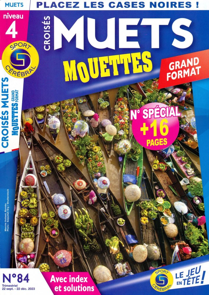 Numéro 84 magazine SC Croisés Muets Mouettes Grand Format Niv 4