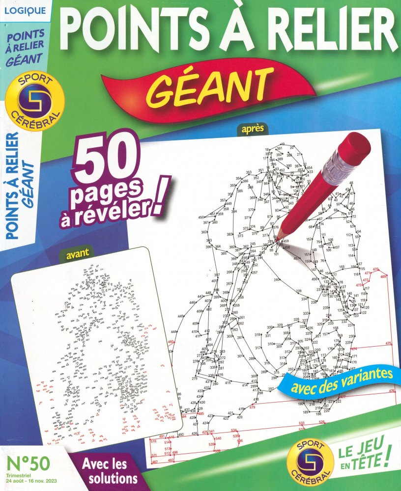 Numéro 50 magazine SC Points à Relier Géant
