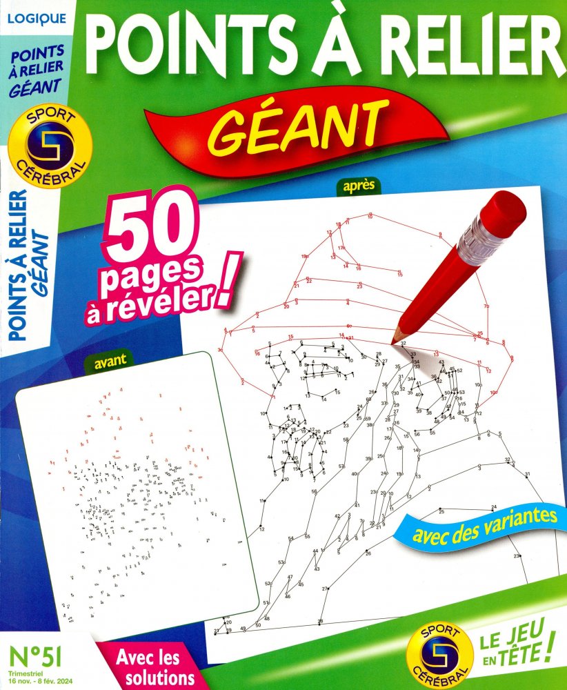 Numéro 51 magazine SC Points à Relier Géant