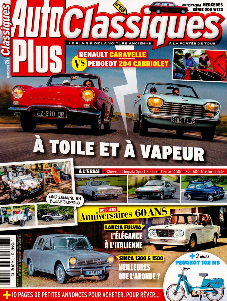 Numéro 68 magazine Auto Plus Classiques