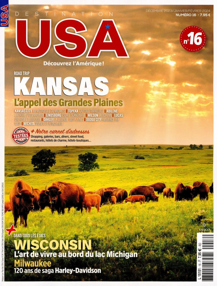 Numéro 16 magazine Destination USA