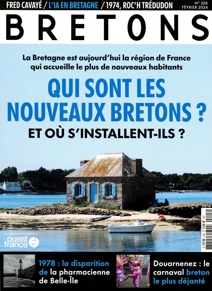Numéro 205 magazine Bretons