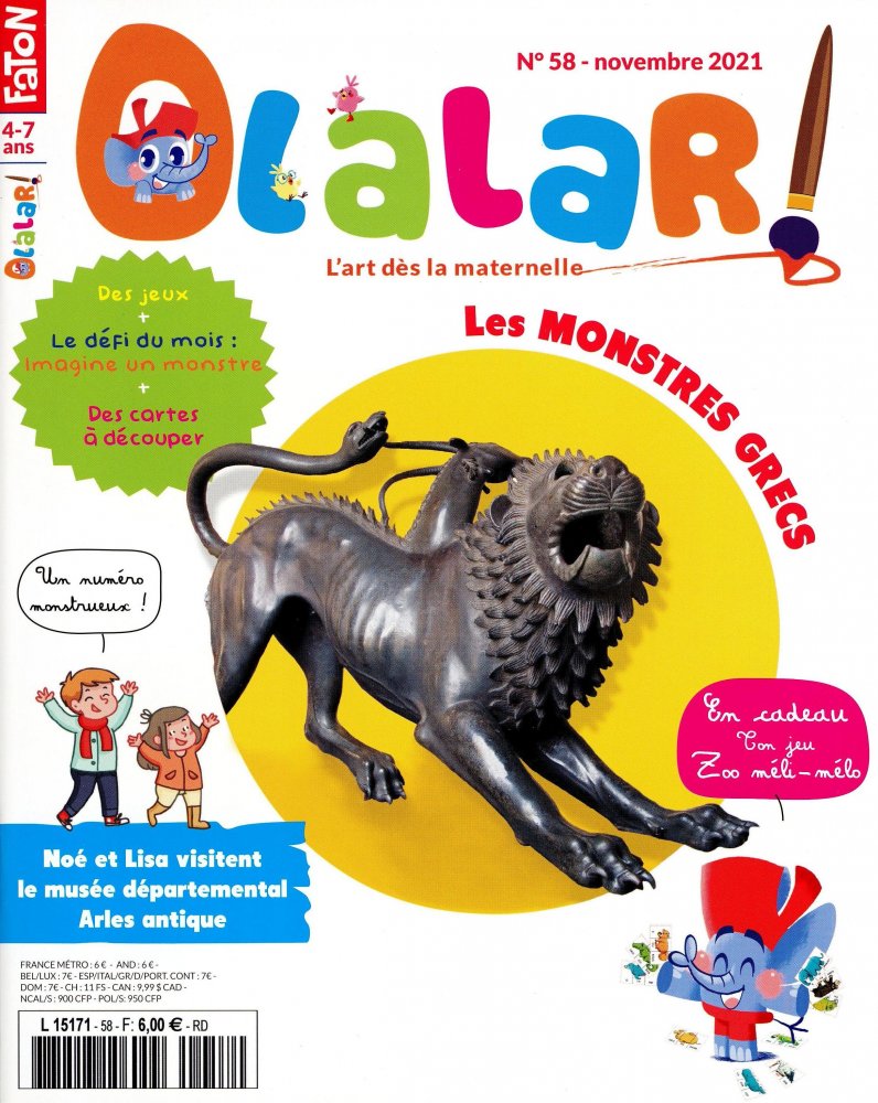 Numéro 58 magazine Olalar !