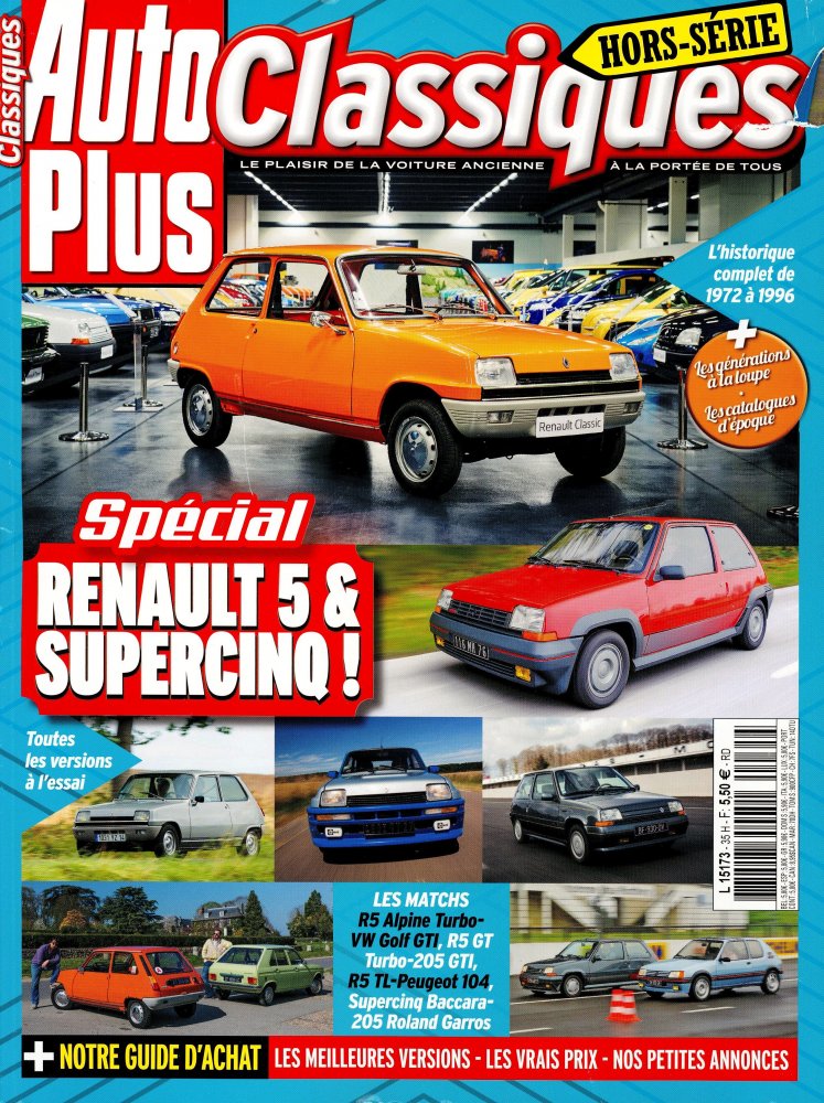 Numéro 35 magazine Auto Plus Classiques Hors-Série