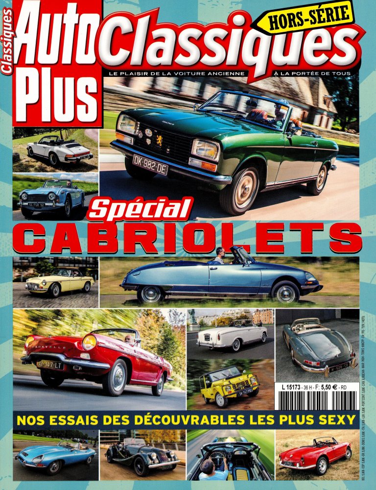 Numéro 36 magazine Auto Plus Classiques Hors-Série
