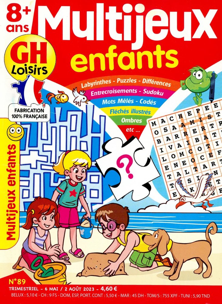 Numéro 89 magazine GH Multijeux Enfants