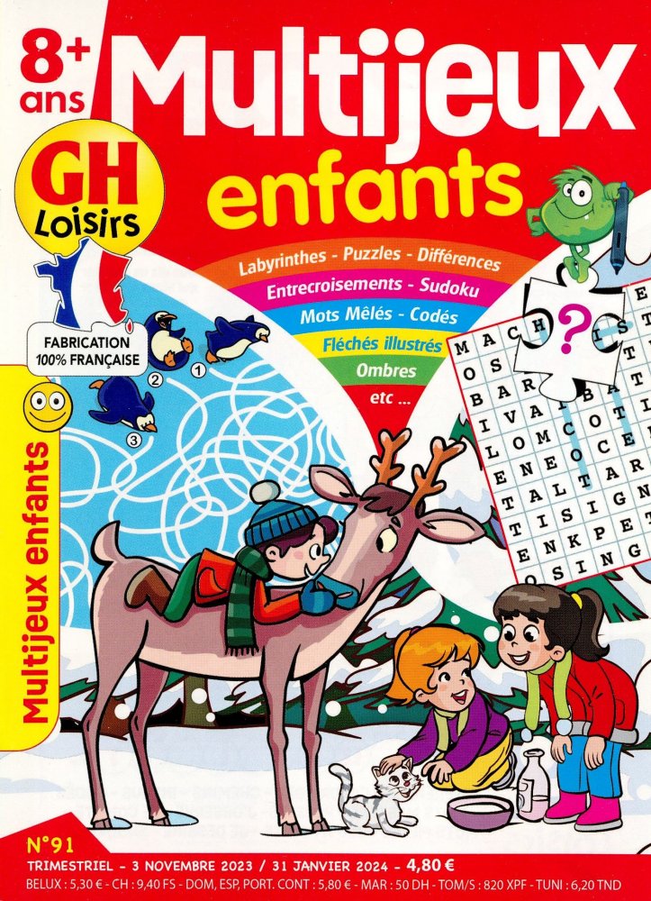 Numéro 91 magazine GH Multijeux Enfants