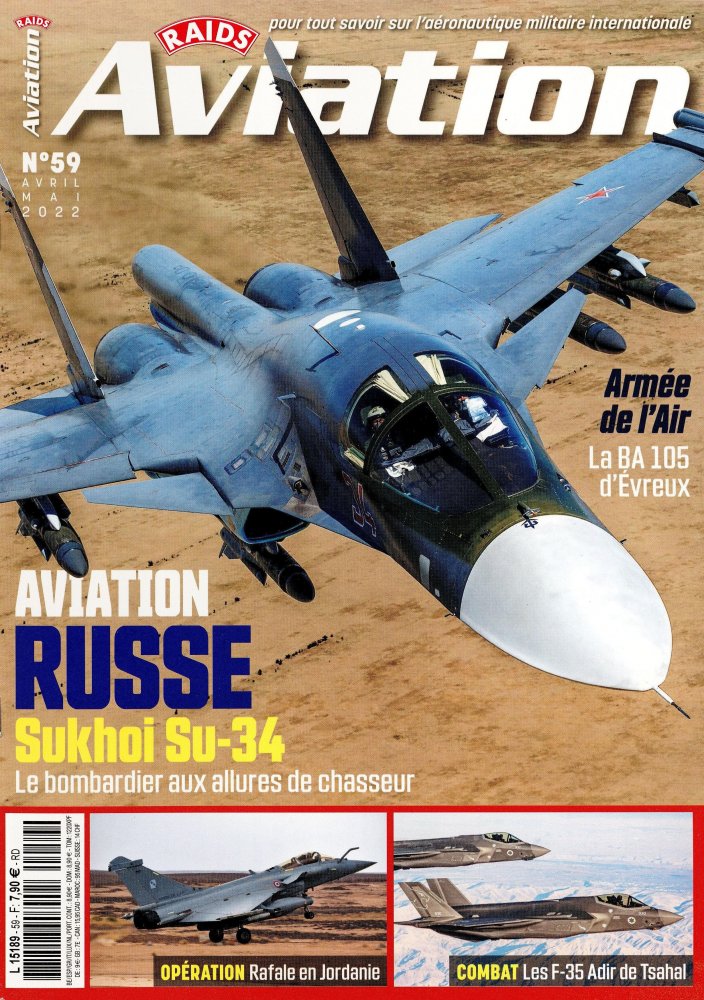 Numéro 59 magazine Raids Aviation