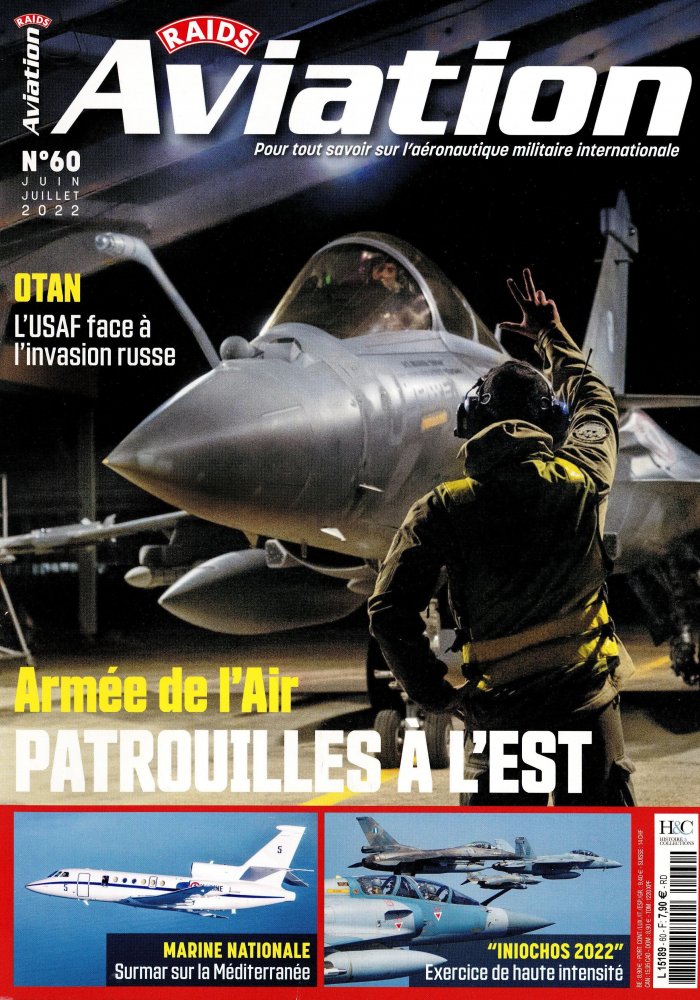 Numéro 60 magazine Raids Aviation