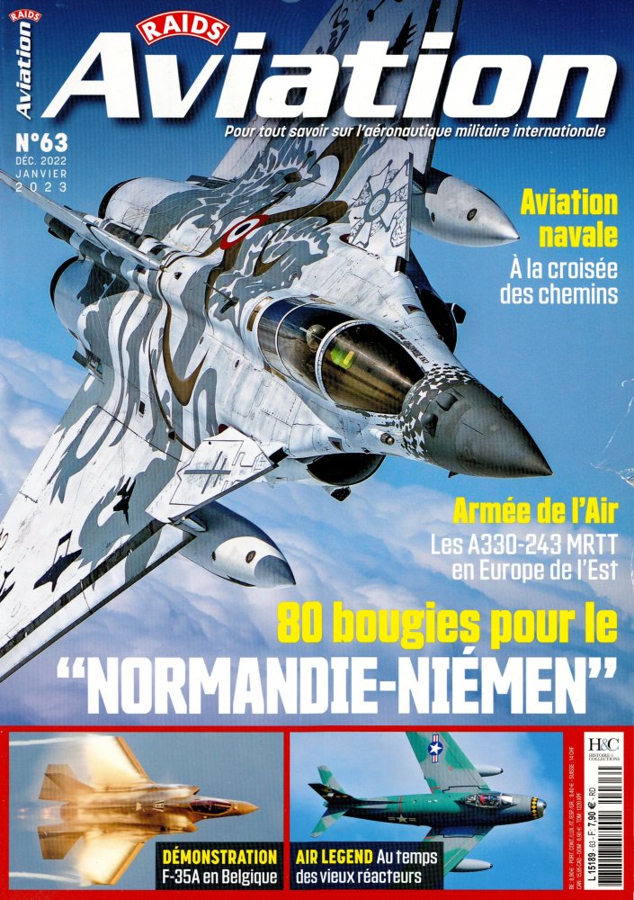 Numéro 63 magazine Raids Aviation