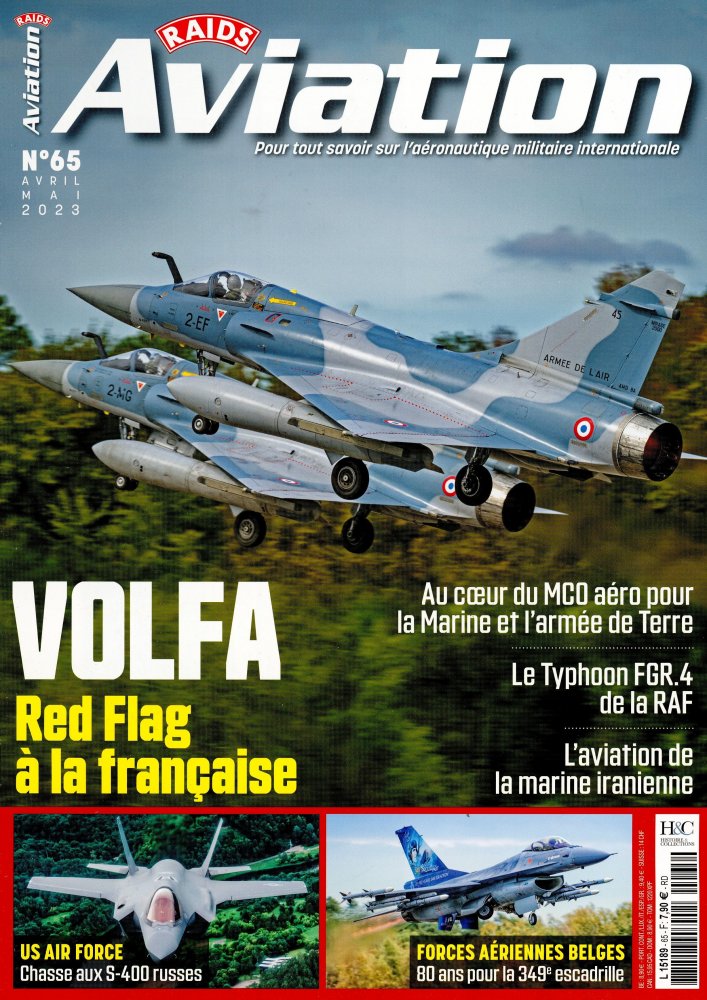 Numéro 65 magazine Raids Aviation