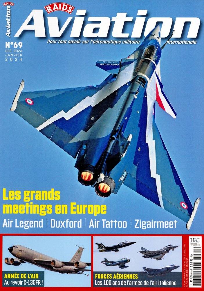 Numéro 69 magazine Raids Aviation