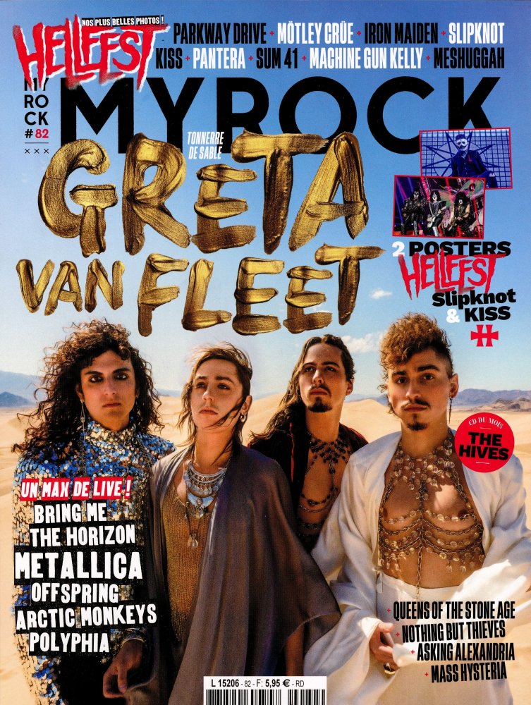 Numéro 82 magazine My Rock