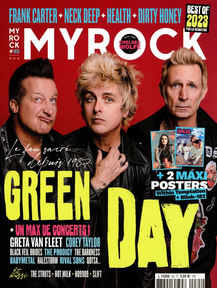 Numéro 85 magazine My Rock