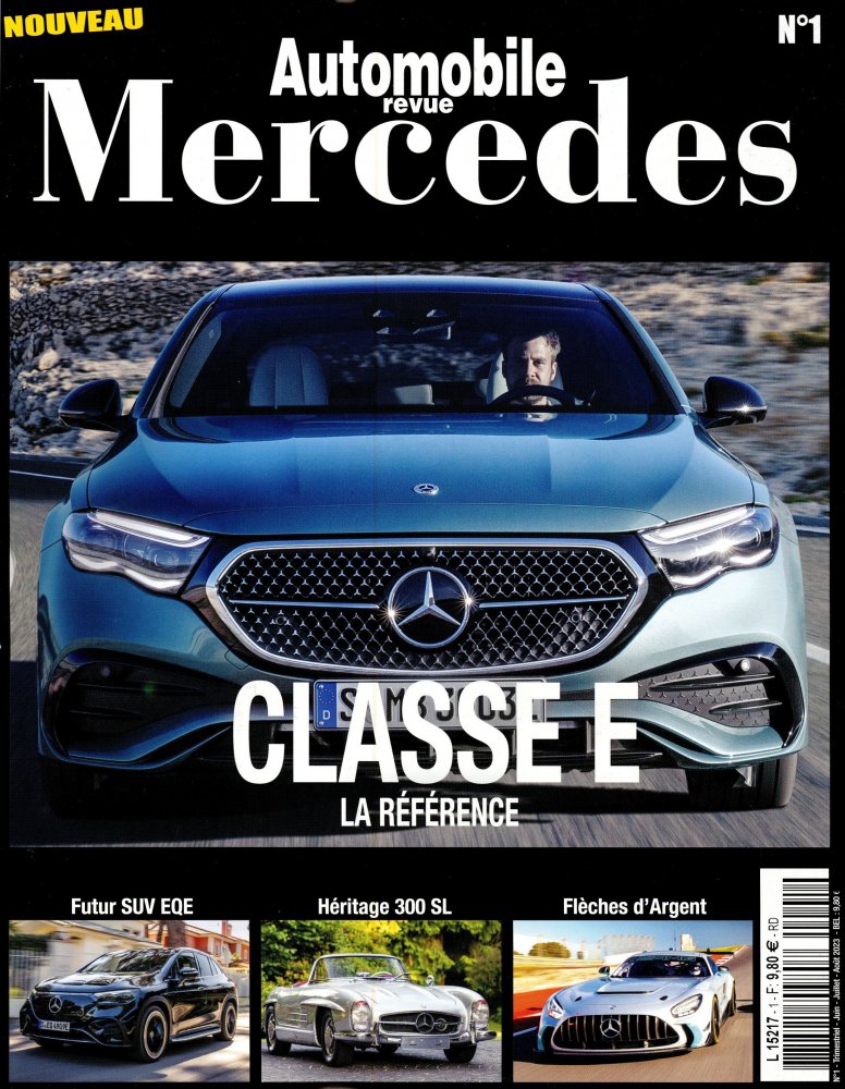 Numéro 1 magazine Automobile Revue Mercedes