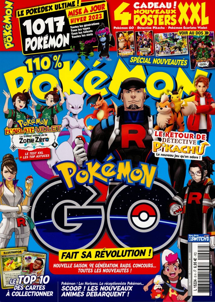 Numéro 8 magazine Top Jeux Vidéo Switch Hors-Série Pokemon