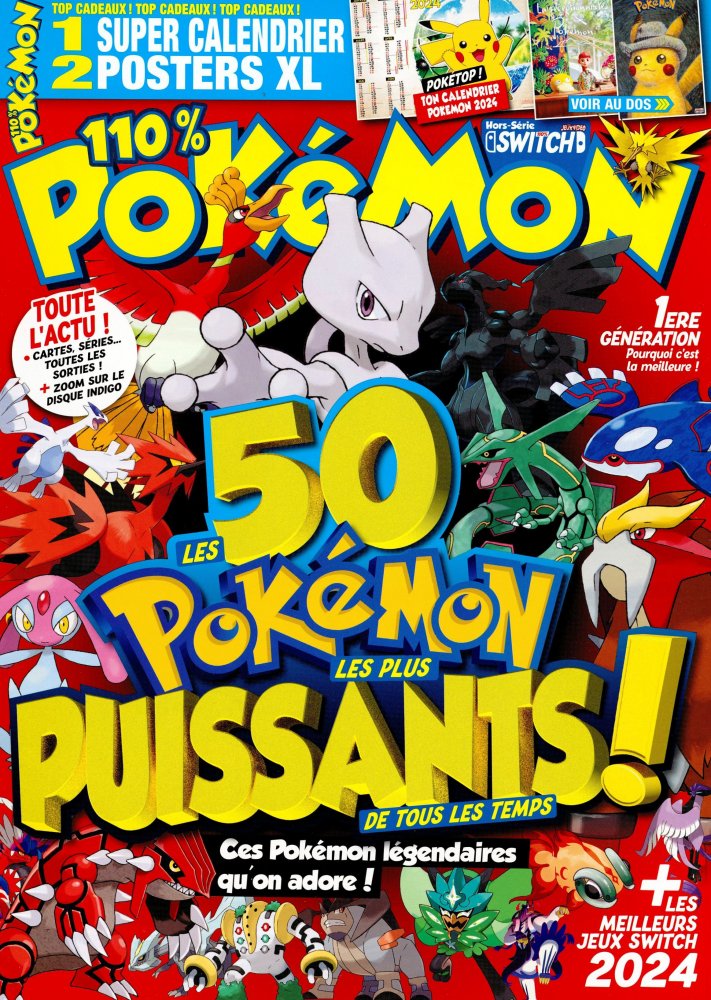 Numéro 9 magazine Top Jeux Vidéo Switch Hors-Série Pokemon