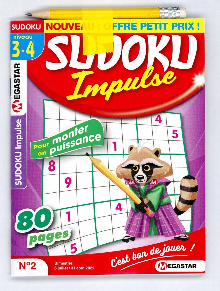 Numéro 2 magazine MG Sudoku Impulse