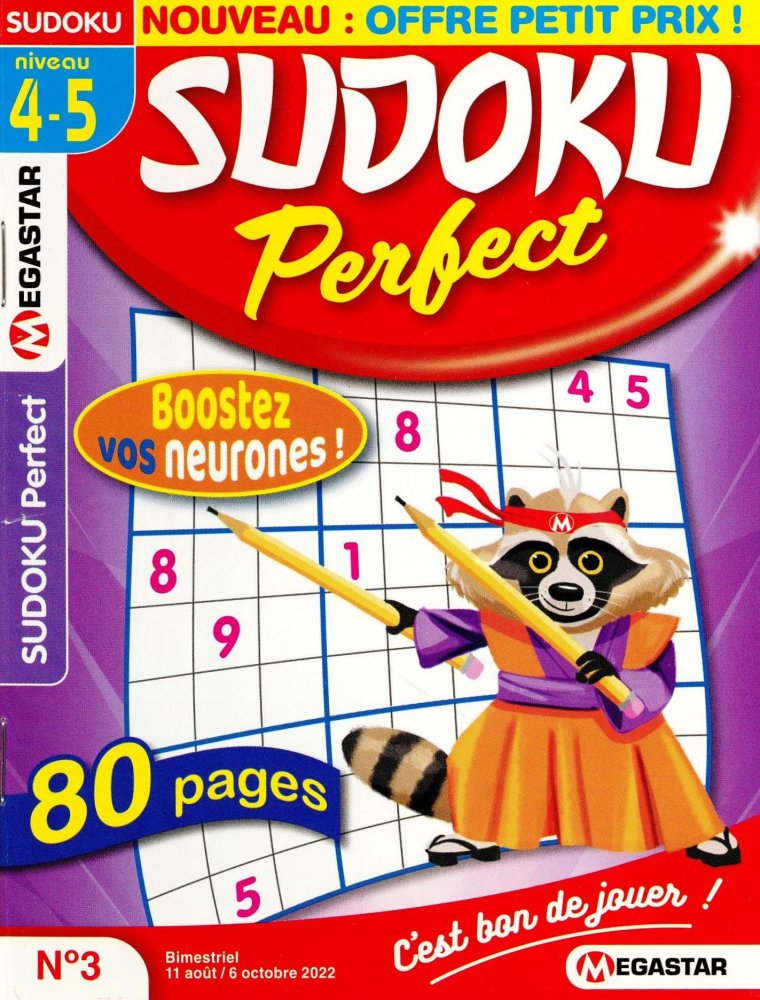 Numéro 3 magazine Sudoku Perfect