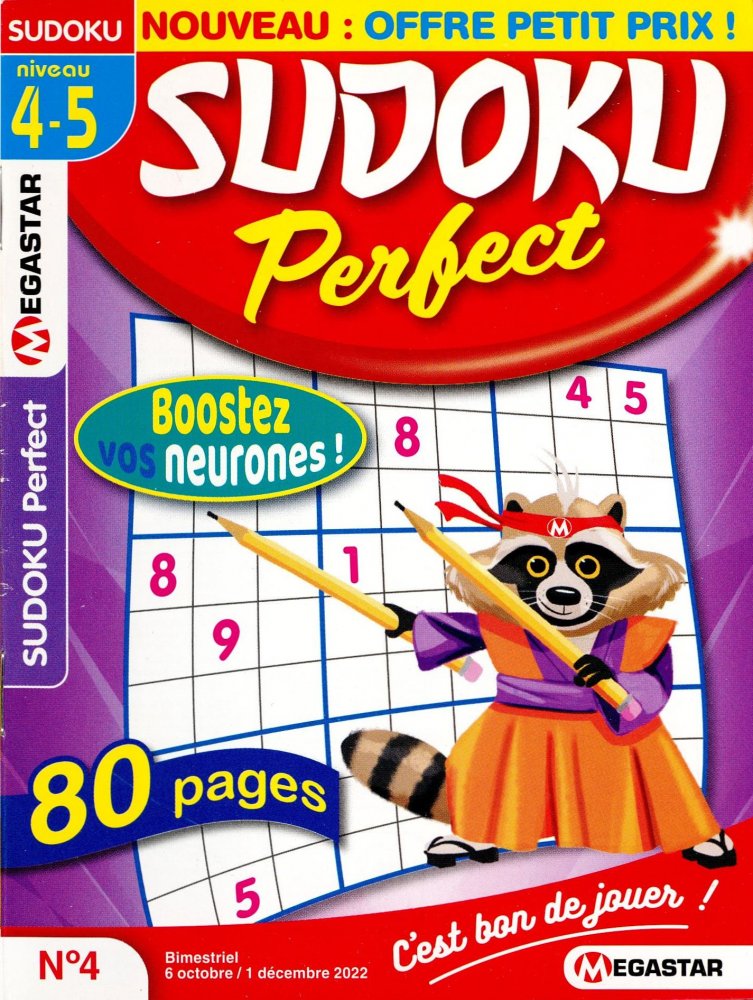 Numéro 4 magazine Sudoku Perfect