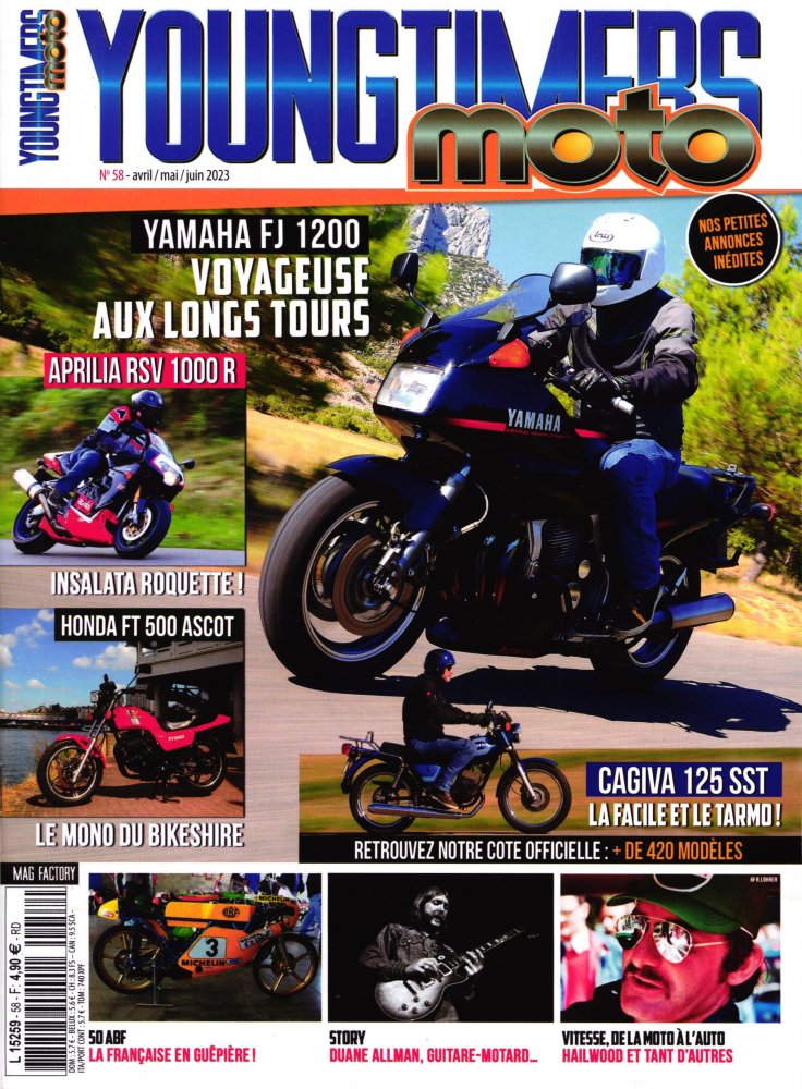 Numéro 58 magazine Youngtimers Moto