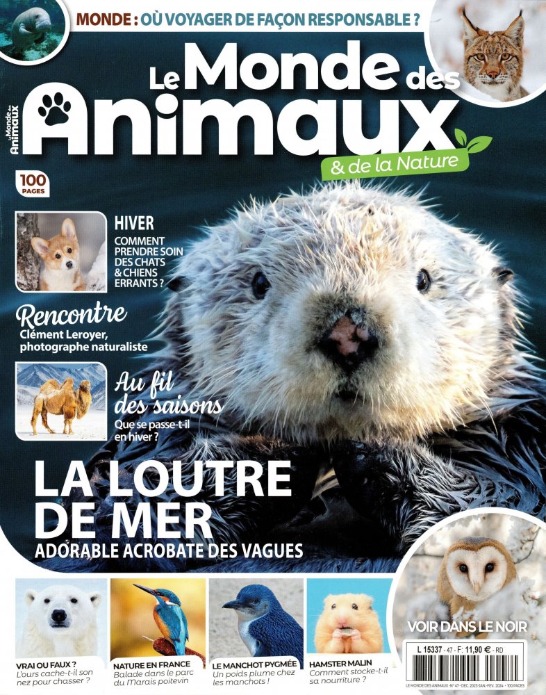 Numéro 47 magazine Le Monde des Animaux