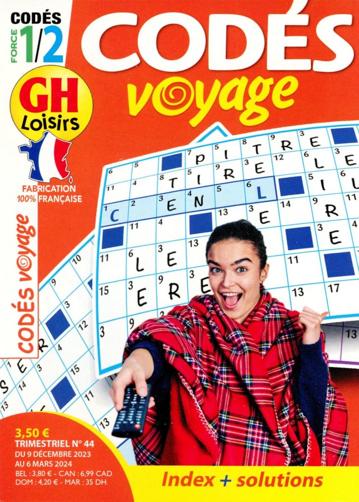 Numéro 44 magazine GH Codés Voyage Force 1/2