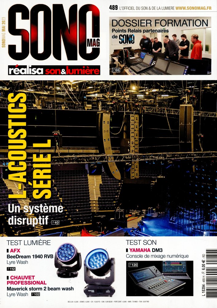 Numéro 489 magazine Sono Mag