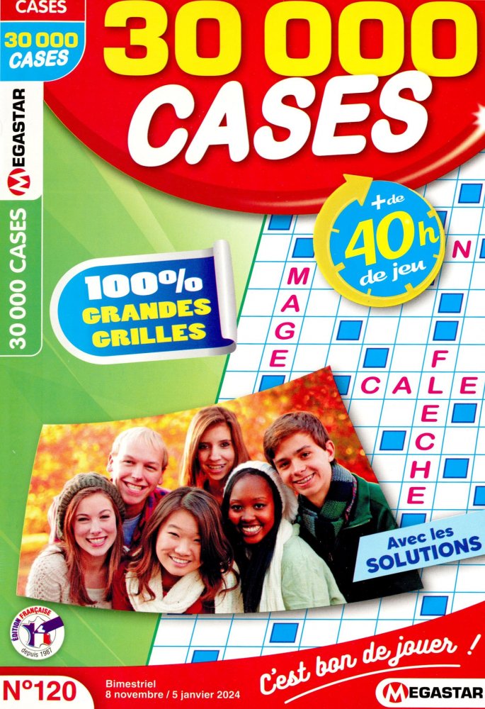 Numéro 120 magazine MG 30 000 Cases