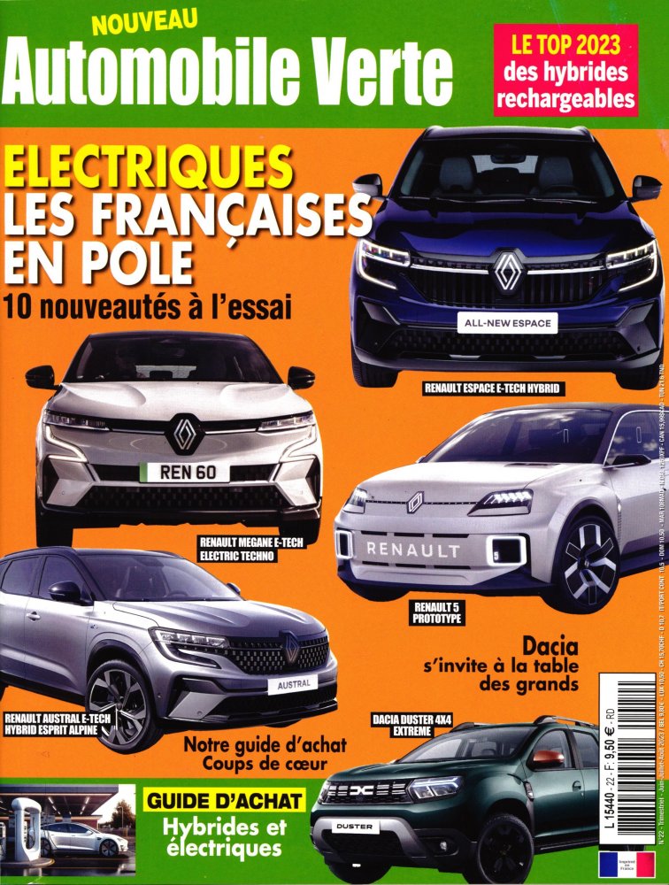 Numéro 22 magazine Automobile Verte