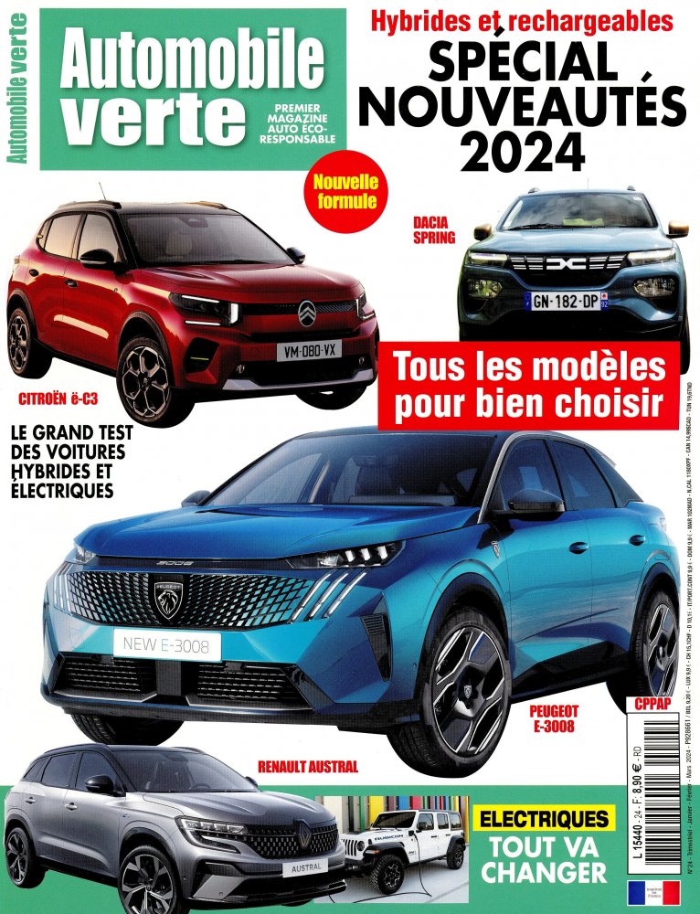 Numéro 24 magazine Automobile Verte