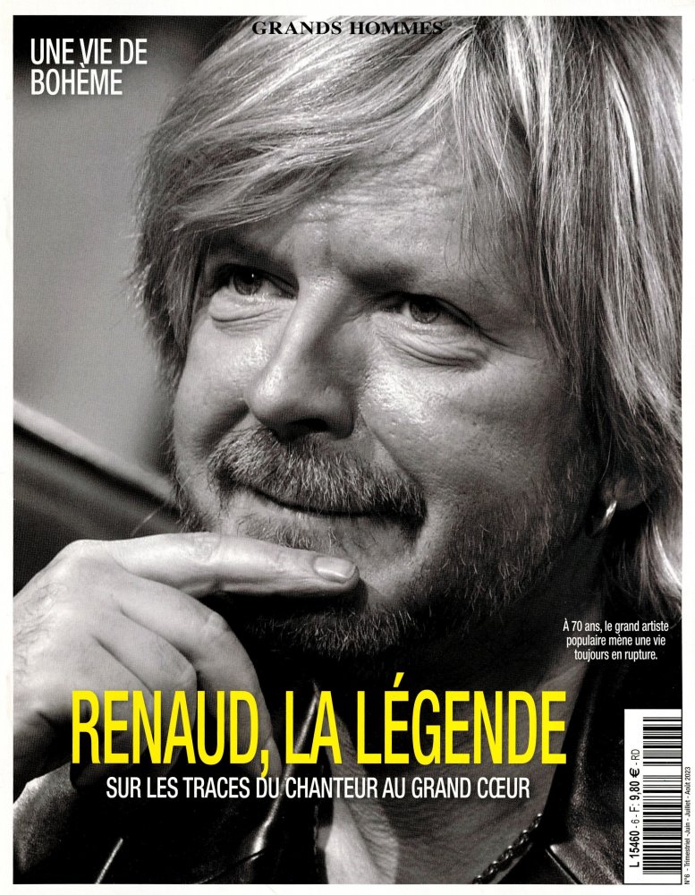 Numéro 6 magazine Grands Hommes - Renaud