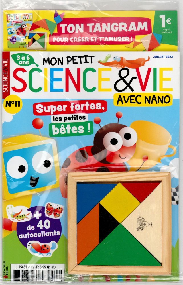 Numéro 11 magazine Mon Petit Science & Vie